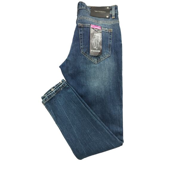 Raw Prvctr Faded Women's Blue Jeans Size 28 - Picture 5 of 11